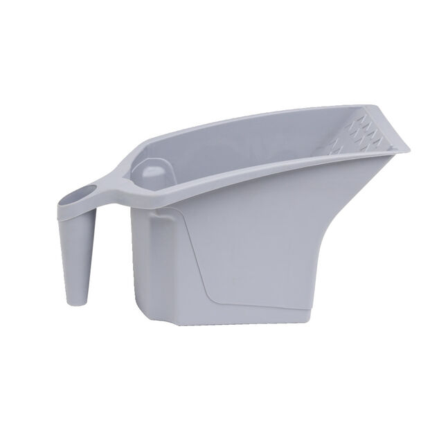 Bac &agrave; peinture avec poign&eacute;e plastique gris