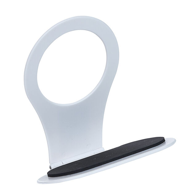 Support t&eacute;l&eacute;phone pour prise murale