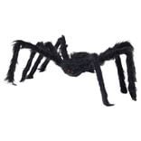 D&eacute;co Halloween araign&eacute;e noire 75cm
