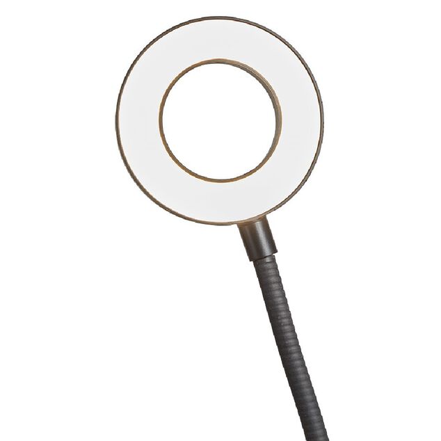 Anneau lumineux flexible &agrave; LED x2 avec support pour smartphone