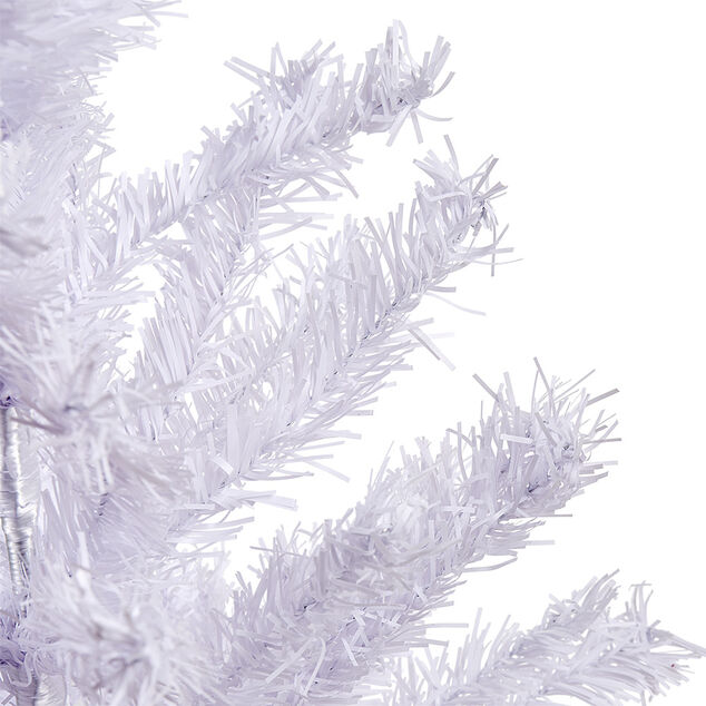 Sapin artificiel blanc 80 branches Ø46xH90cm