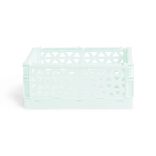 Caisse pliable vert pastel 3,4L - 24x17xH10cm