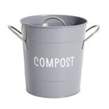 Poubelle à compost 7 L - 21x17,5xH24,5cm