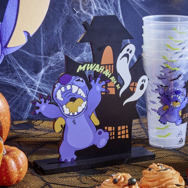 D&eacute;coration &agrave; poser Halloween Disney Stitch 19,5x4xH23cm
