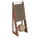 Griffoir pour chat en bois et jute 19x15xH50cm