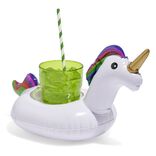 Porte verre gonflable licorne &Oslash;20xH20cm