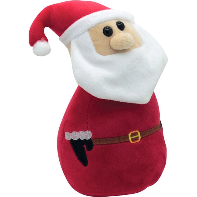 Bloc porte butoir P&egrave;re No&euml;l rouge et blanc