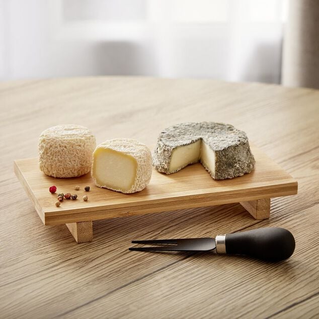 Planche &agrave; d&eacute;couper en bambou 12x21cm