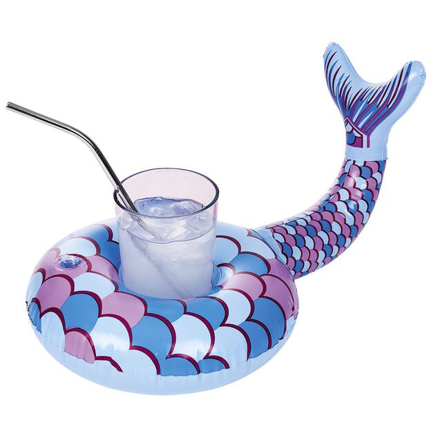 Porte gobelet Funky design sir&egrave;ne bleu et violet