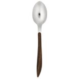 Cuillère à soupe L21cm acier manche gris