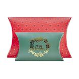 Bo&icirc;te cadeau berlingot No&euml;l traditionnel x2