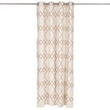 Rideau polycoton 140x240cm berbère beige