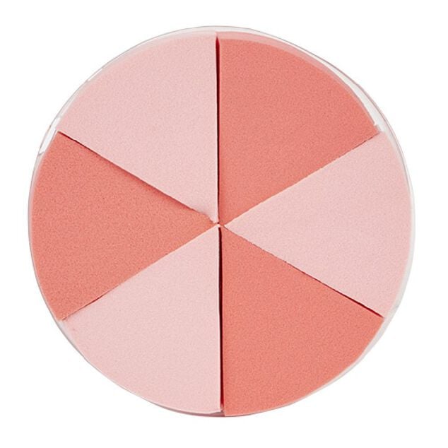 &Eacute;ponge cosm&eacute;tique x6 (2 mod&egrave;les)