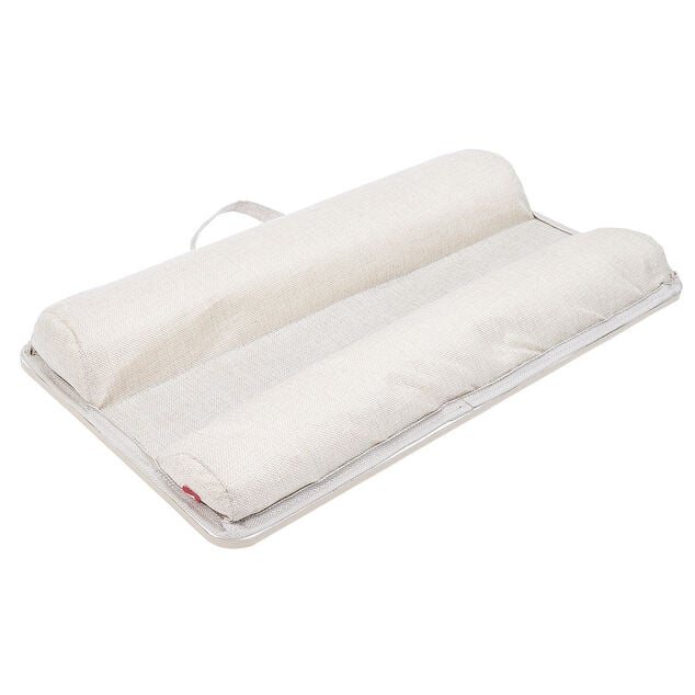 Support pour ordinateur portable nomade bois beige 57x30xH5cm