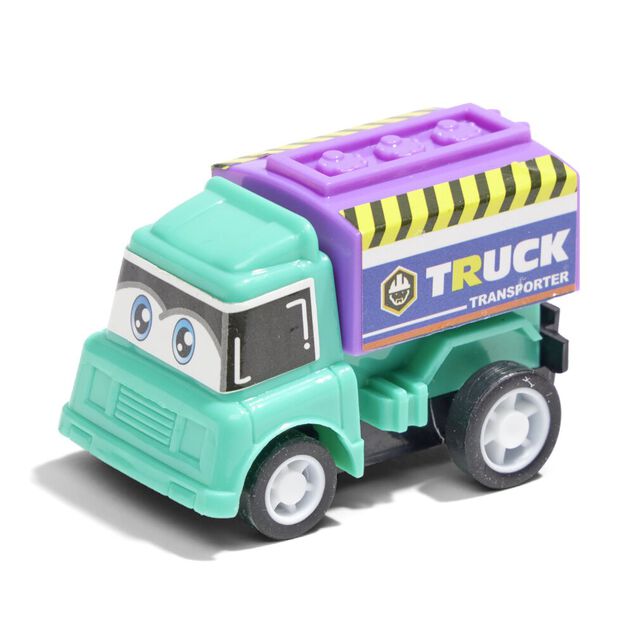 Lot de 6 jouets v&eacute;hicules de chantier