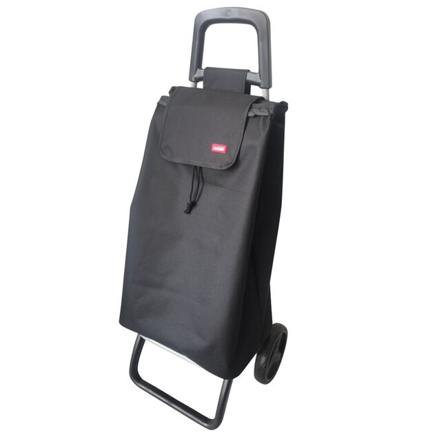 Chariot de course noir 39x32xH91cm