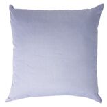 Oreiller carr&eacute; traditionnel Le B&eacute;lier du Nord coton rayures bleu et blanc 60x60cm