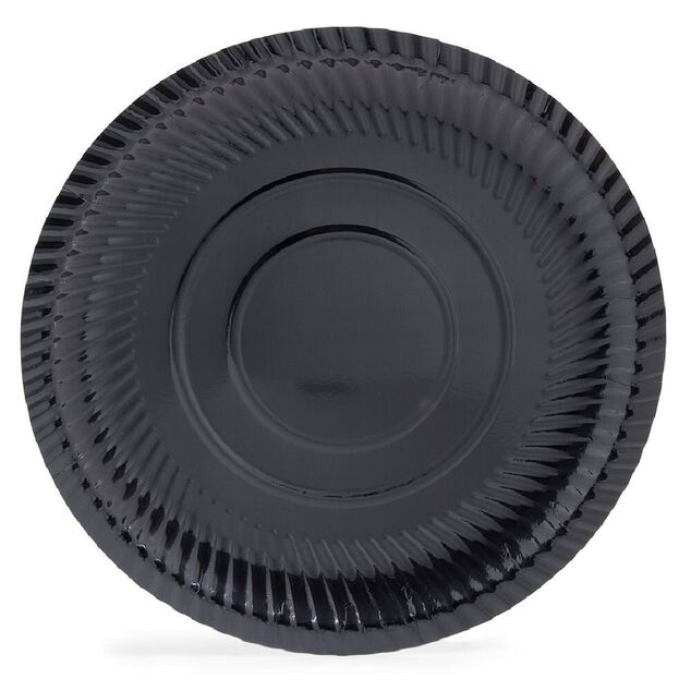 Plateau pr&eacute;sentation carton noir x3