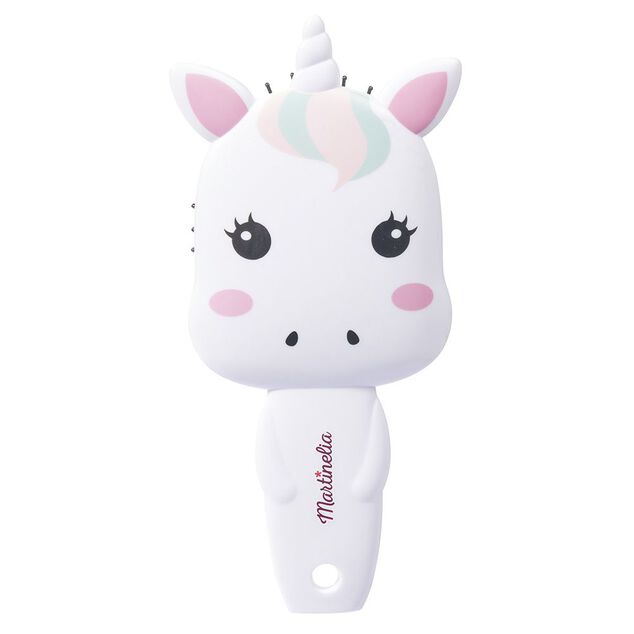 Brosse &agrave; cheveux enfant Martinelia forme licorne