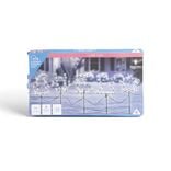 Lot de 5 pics lumineux à planter H50cm blanc froid