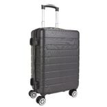 Valise cabine rigide noir 4 roues H50cm