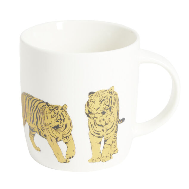 Ensemble mug en faïence avec 4 sachets de thé