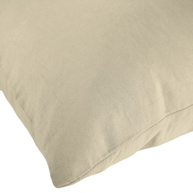 Taie d'oreiller carr&eacute;e polyester 63x63cm (3 mod&egrave;les)