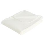 Plaid polaire 130x160cm blanc