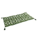 Matelas de sol Baya motif palmier vert et blanc 60x120cm