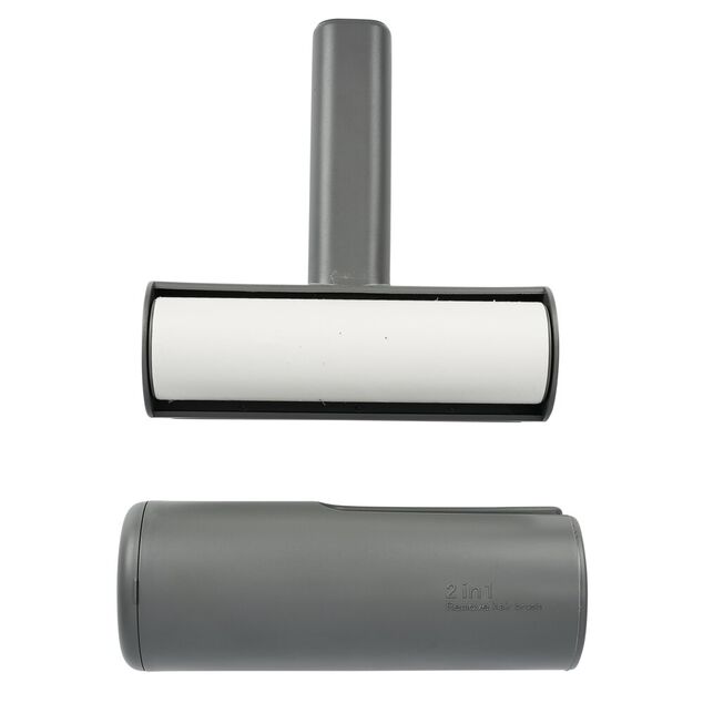 Brosse de nettoyage attrape-poils 2en1