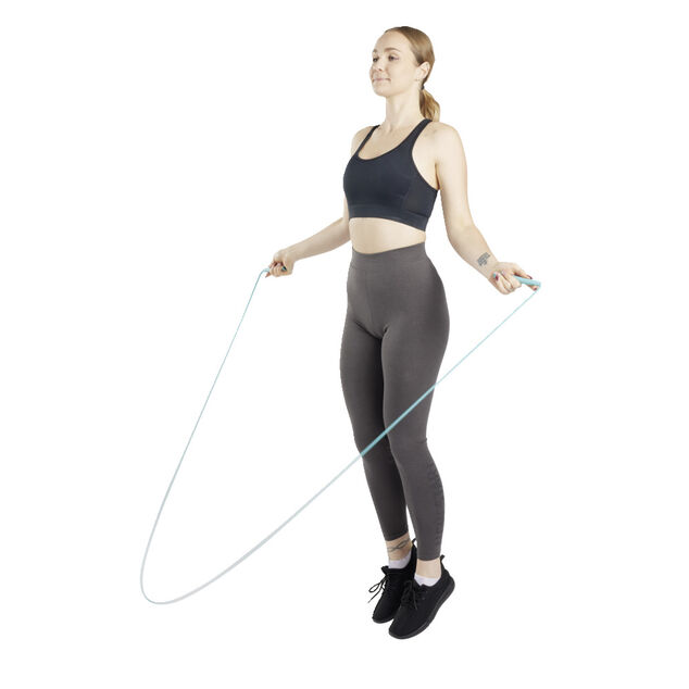 Corde à sauter 2en1 avec ou sans corde L300cm