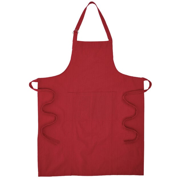 Tablier de cuisine rouge