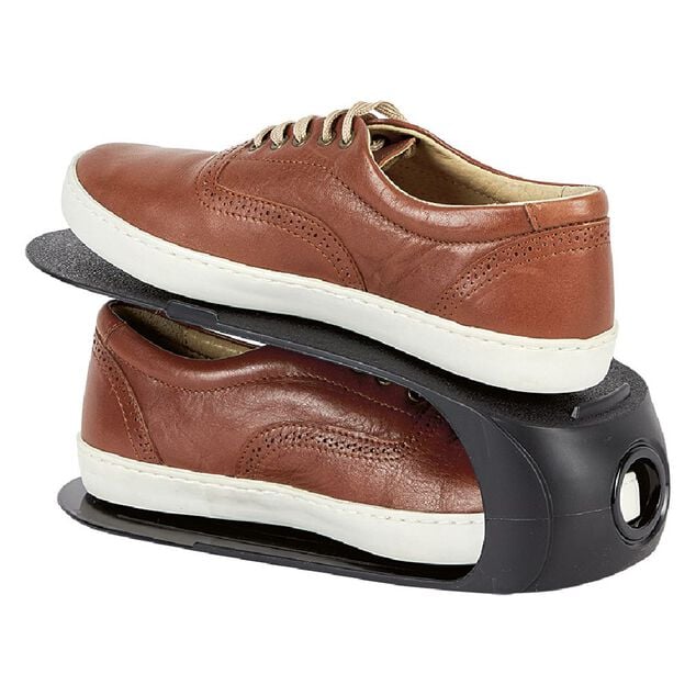 Range chaussure empilable noir x3