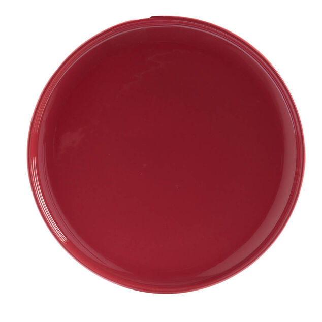 Assiette plate ronde Oslo rouge &Oslash;27cm