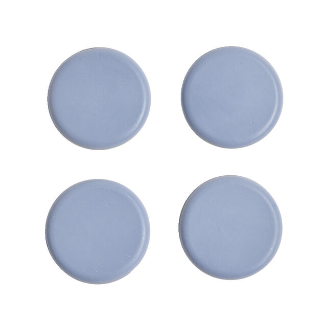 Lot de 4 patins adh&eacute;sifs t&eacute;flon &Oslash;6,5cm