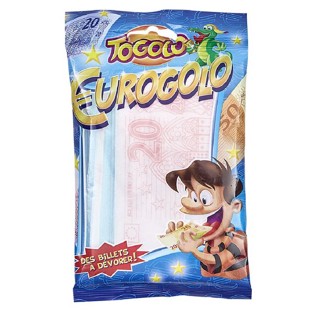Bonbon billet de banque Eurogolo