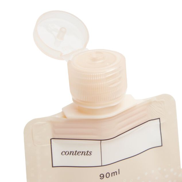 Flacon de voyage plat x3 90ml