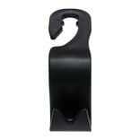 Crochet rangement appuie-t&ecirc;te noir double (2 pi&egrave;ces)