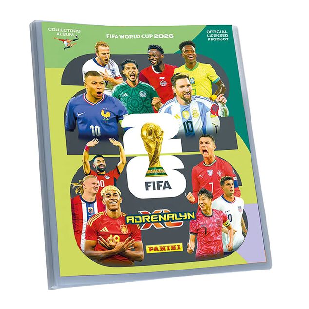 Pack d&eacute;marrage Panini Fifa Coupe du Monde 2026 - 19 cartes classeur plateau de jeu