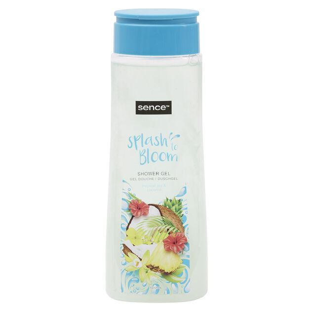 Gel douche Sence Splash to bloom Tropical et Noix de coco 300ml