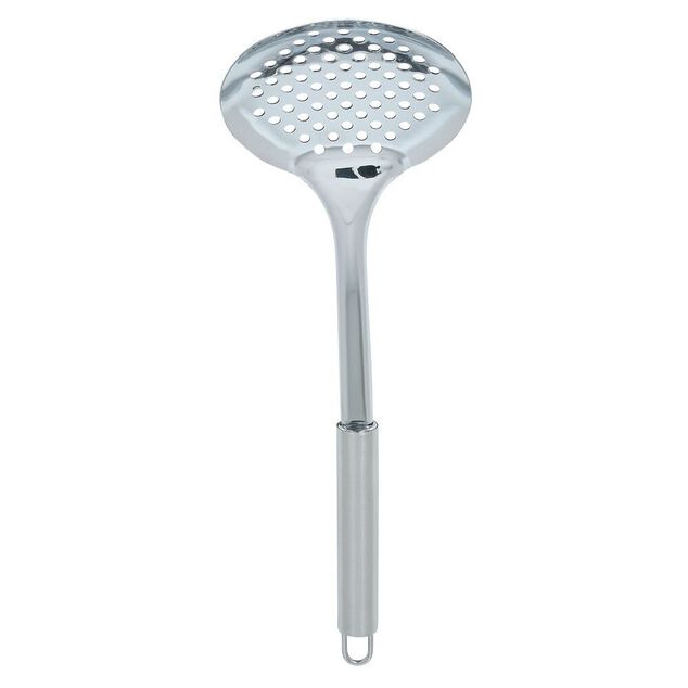 Set de 6 ustensiles de cuisine avec support inox gris &Oslash;16xH40,5cm