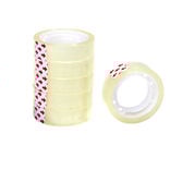Lot de 6 rouleaux adhésifs transparents 13m x 12mm