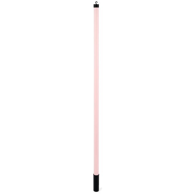 Tube néon LED rose plastique Ø3,3xH116cm