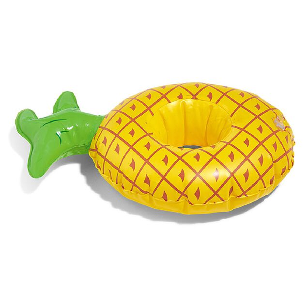 Porte verre gonflable ananas