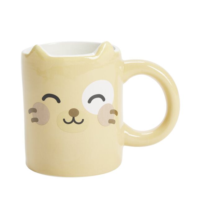 Mug céramique avec chaussettes coton motif animaux kawaii T36/40 (2 modèles)