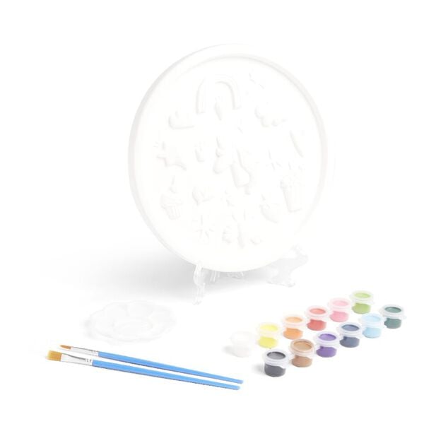 Pl&acirc;tre 3D &agrave; peindre licorne ou dinosaure - 2 mod&egrave;les