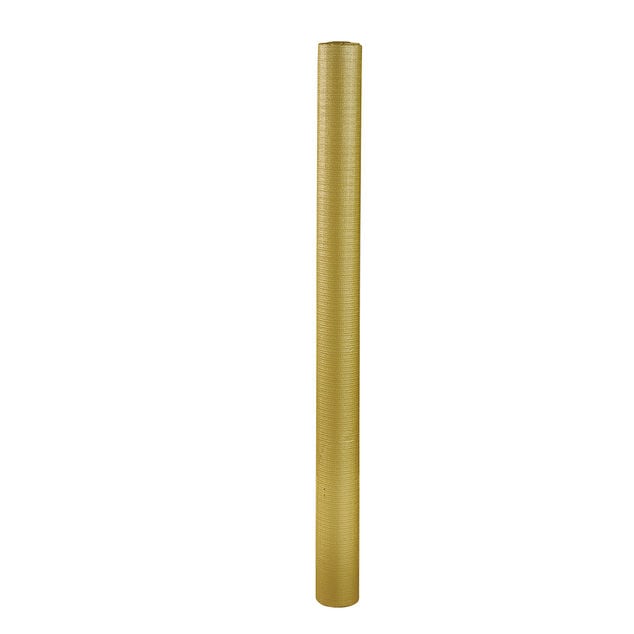 Nappe gauffr&eacute;e dor&eacute;e en papier 20 m