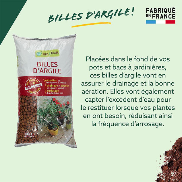 Bille argile 10L