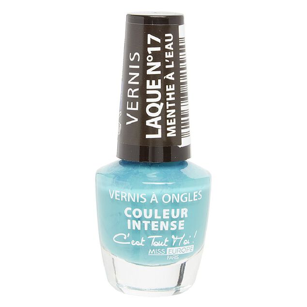 Vernis &agrave; ongles laqu&eacute; menthe &agrave; l'eau n&deg;17