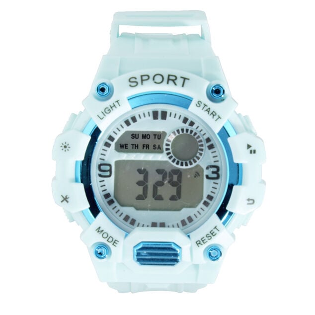 Montre enfant unisexe digitale sport &Oslash;3,5xL23cm (4 mod&egrave;les)